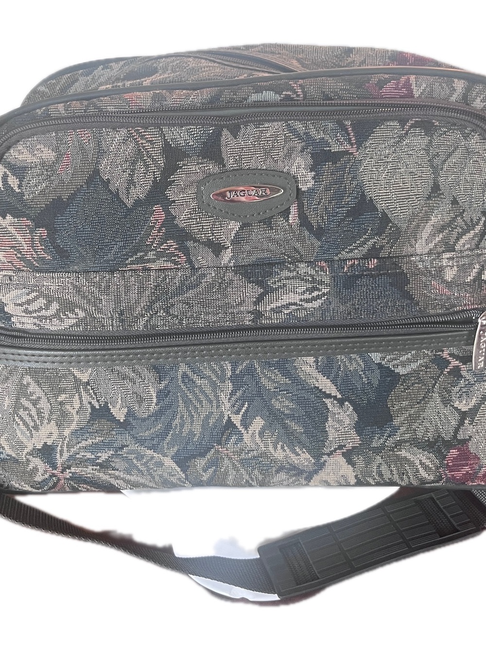 Jaguar Women's Floral Travel Bag vintage tapestry bag